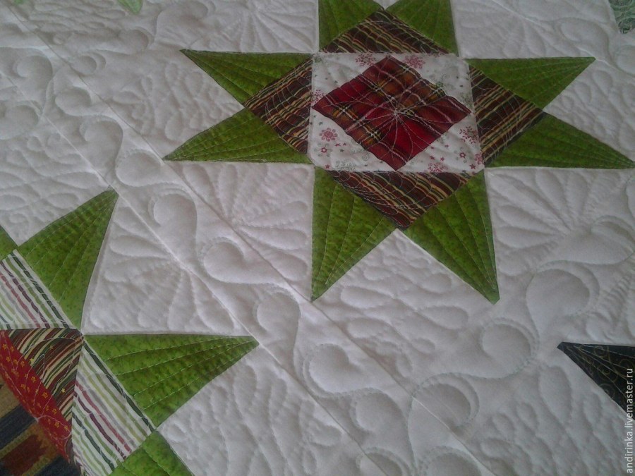 Блок звезда пэчворк от Миссури мастер