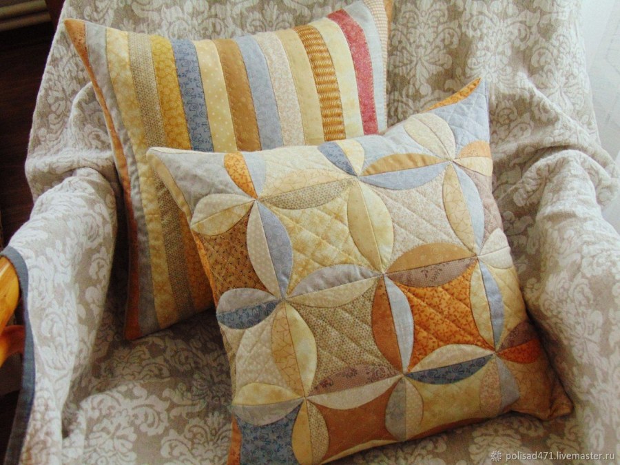 Подушки пэчворк