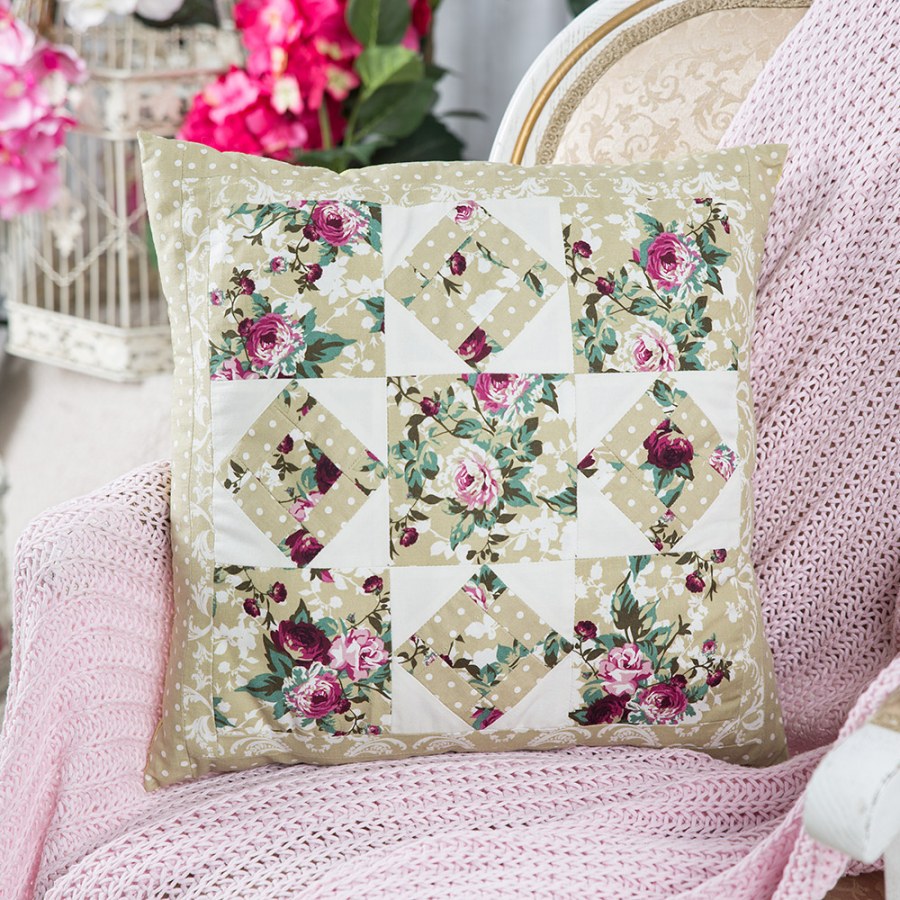 Подушки пэчворк