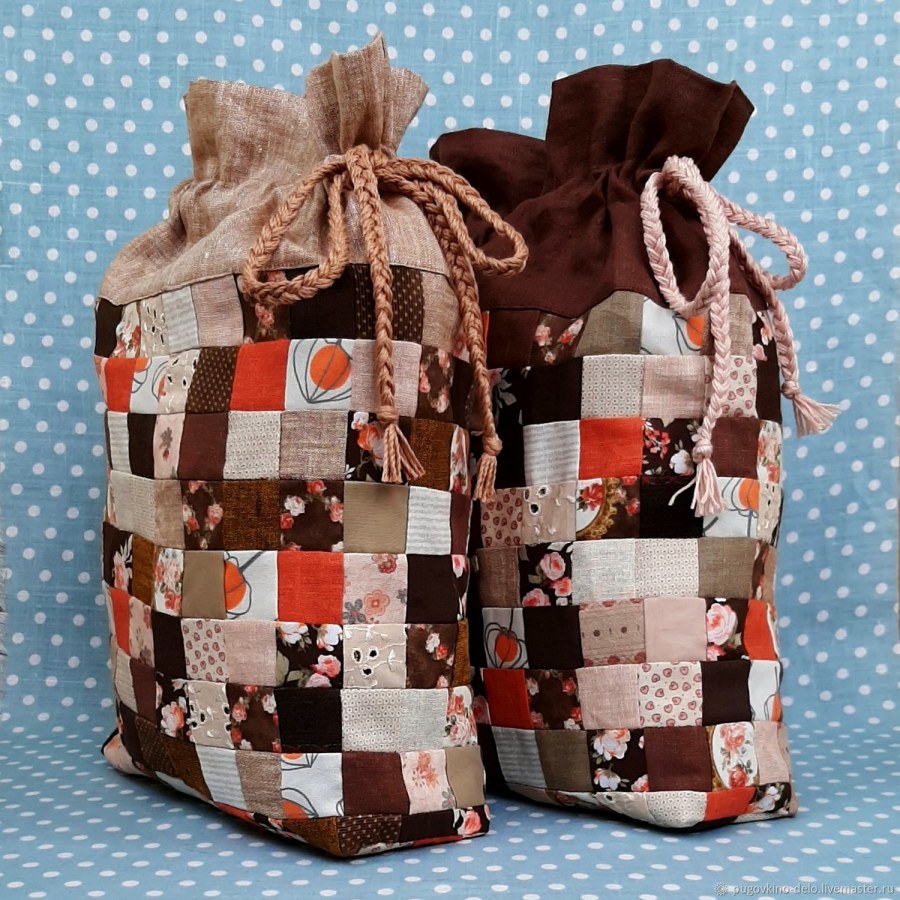 Мешочки пэчворк