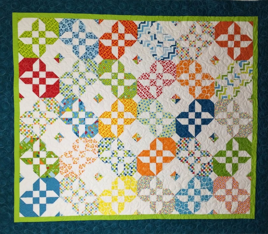 Лоскутный блок песочные часы