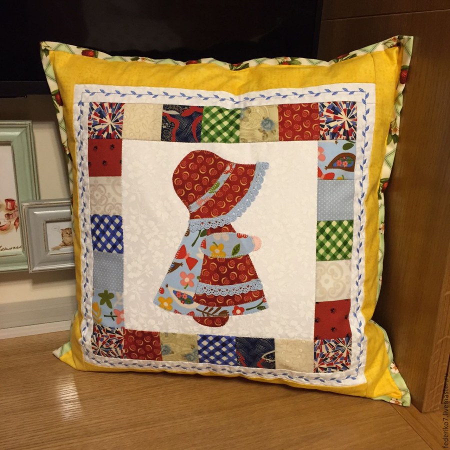 Лоскутные подушки