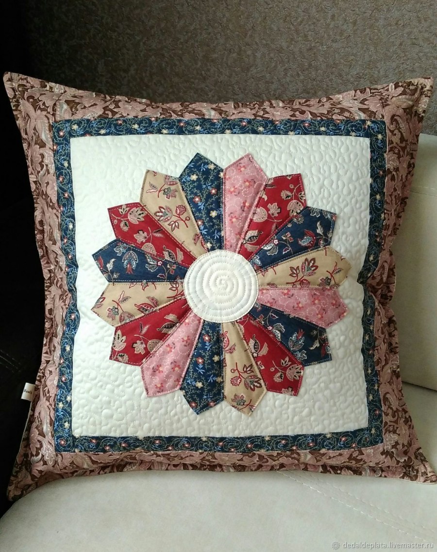 Лоскутный блок Дрезденская тарелка Ирина Орловская