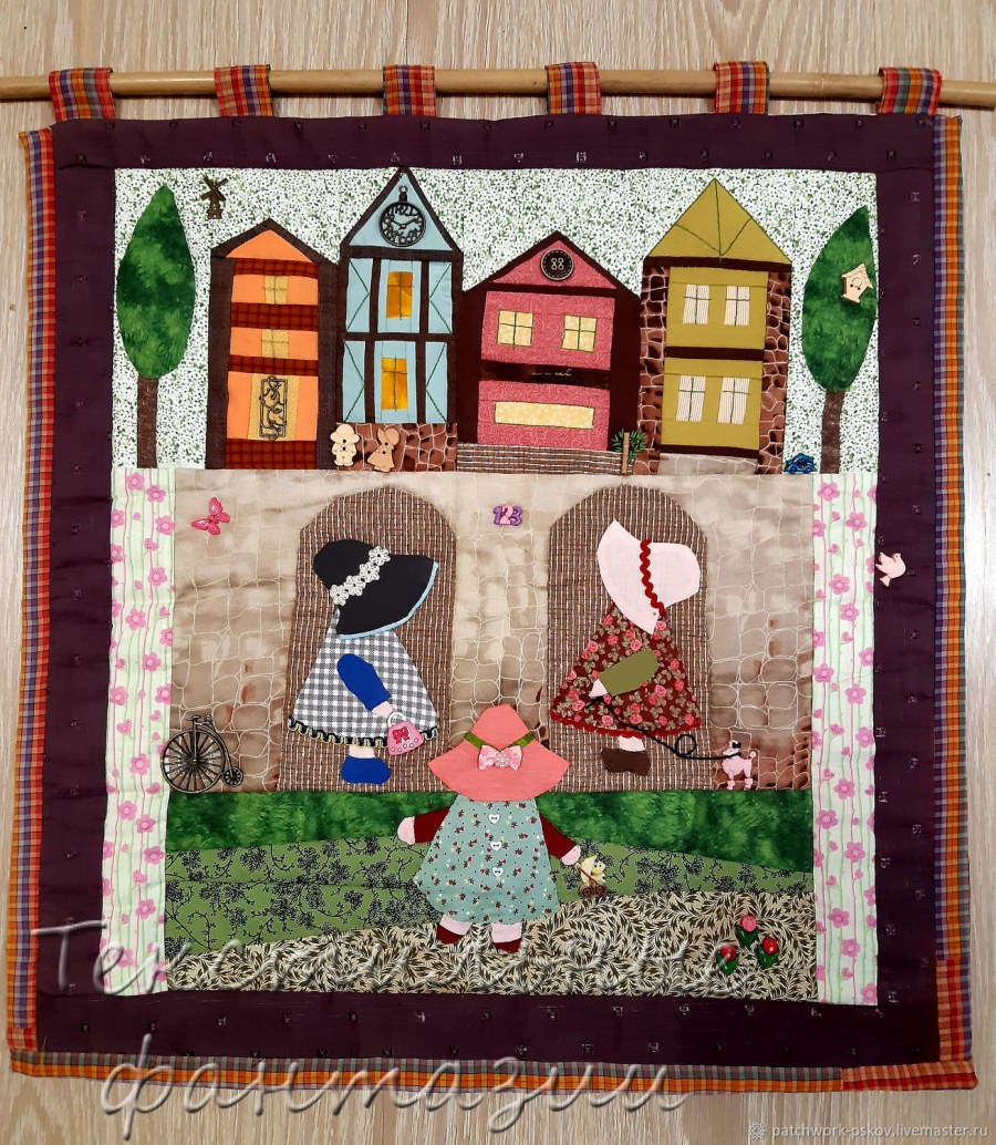 Марина Буткевич лоскутное панно