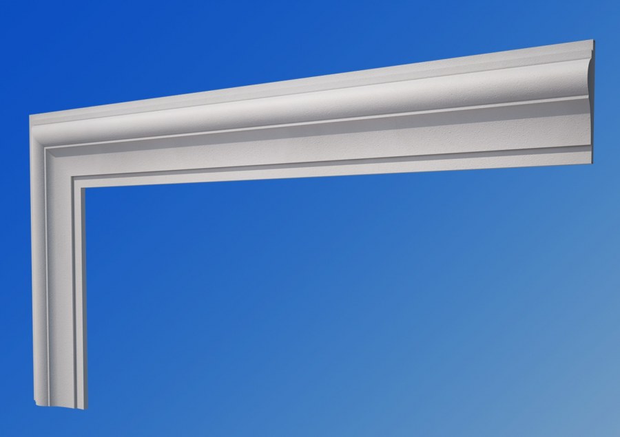 Полиуретановые молдинги для окон