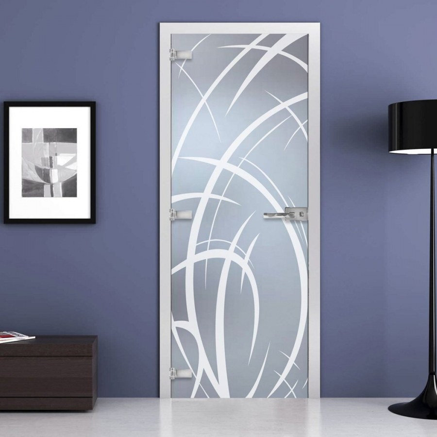 Стеклянные двери межкомнатные