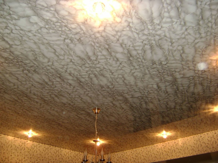 Декоративная штукатурка на потолок