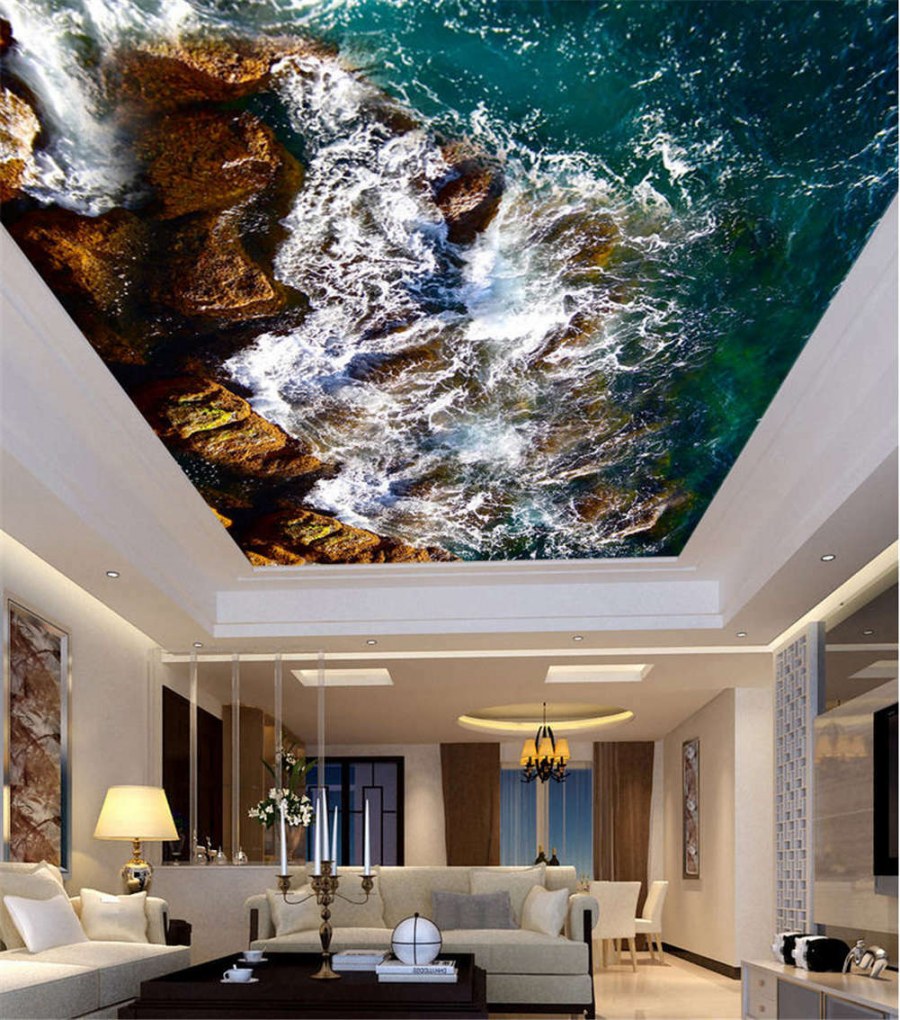 Рельефный потолок