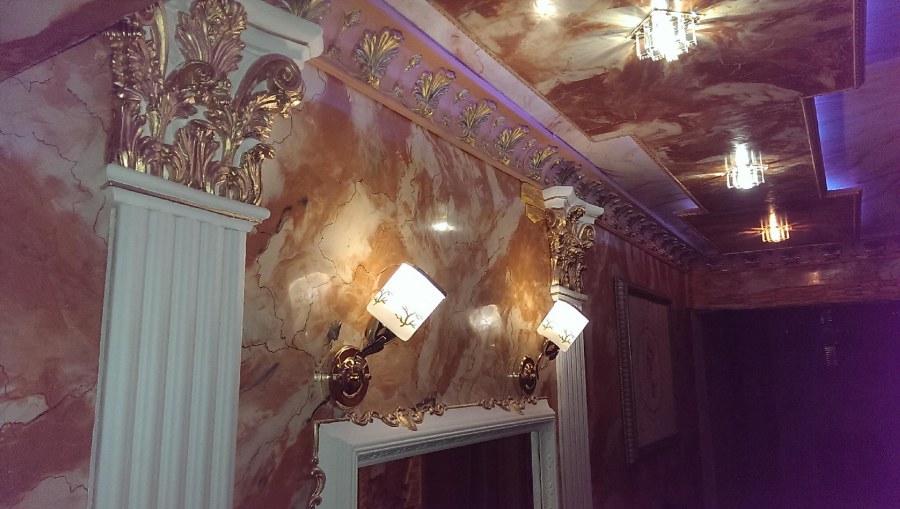 Декоративная штукатурка на потолок