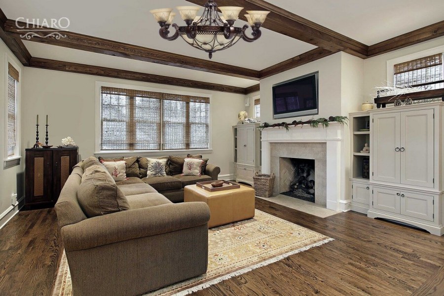 Гостиная в частном доме