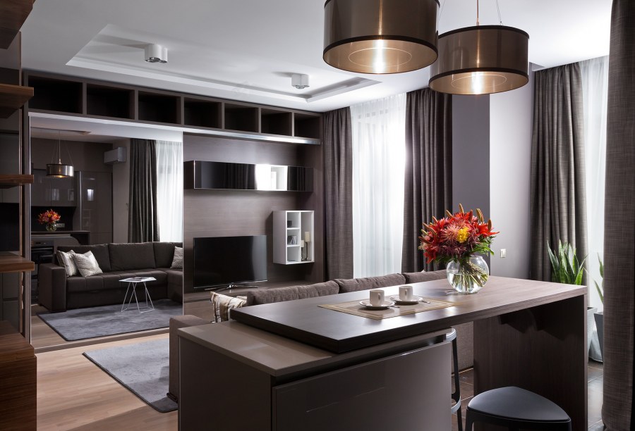 Дизайн проекты квартир Лидии Большаковой