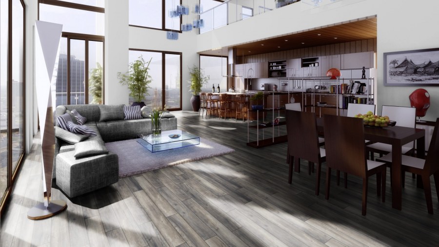 Kronotex Amazone — ламинат дуб портовый серый d 3572