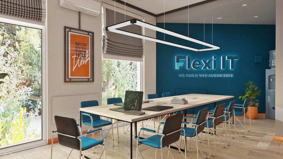 Офис ИТ компании интерьеры