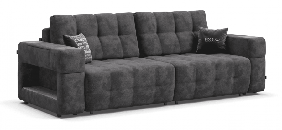 Диван Boss рогожка Malmo серый