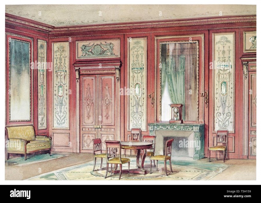 Стиль Ампир Франция 19 век интерьер