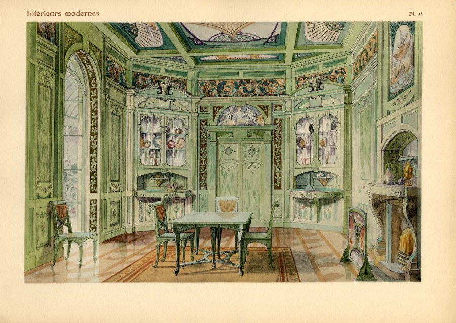 Альбом "Interieurs modernes"