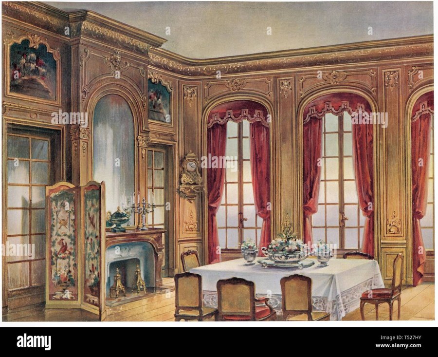 Интерьер Ампир 17 век
