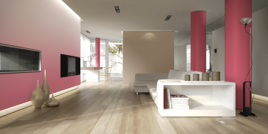 Цвет стен в зале