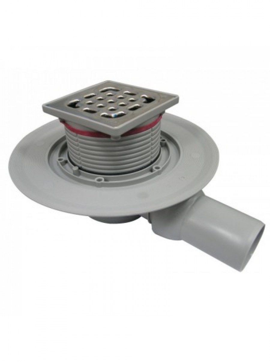 Трап с фланцем Viega 100х100 557119