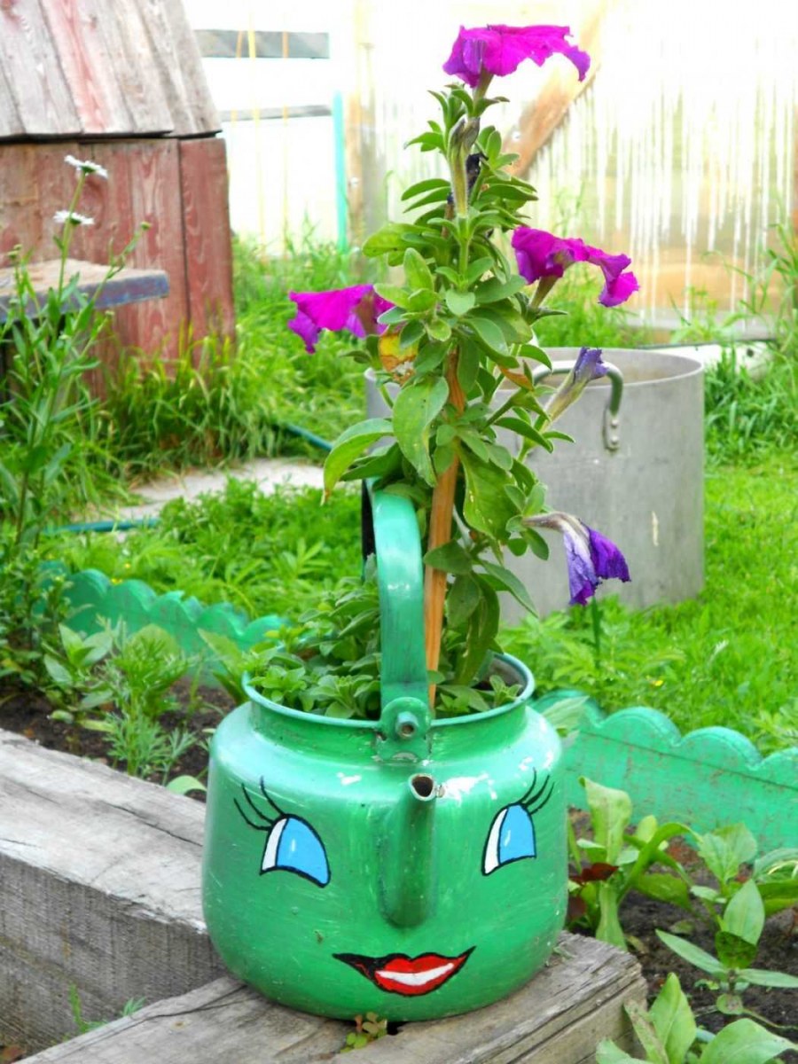 Украшение клумб