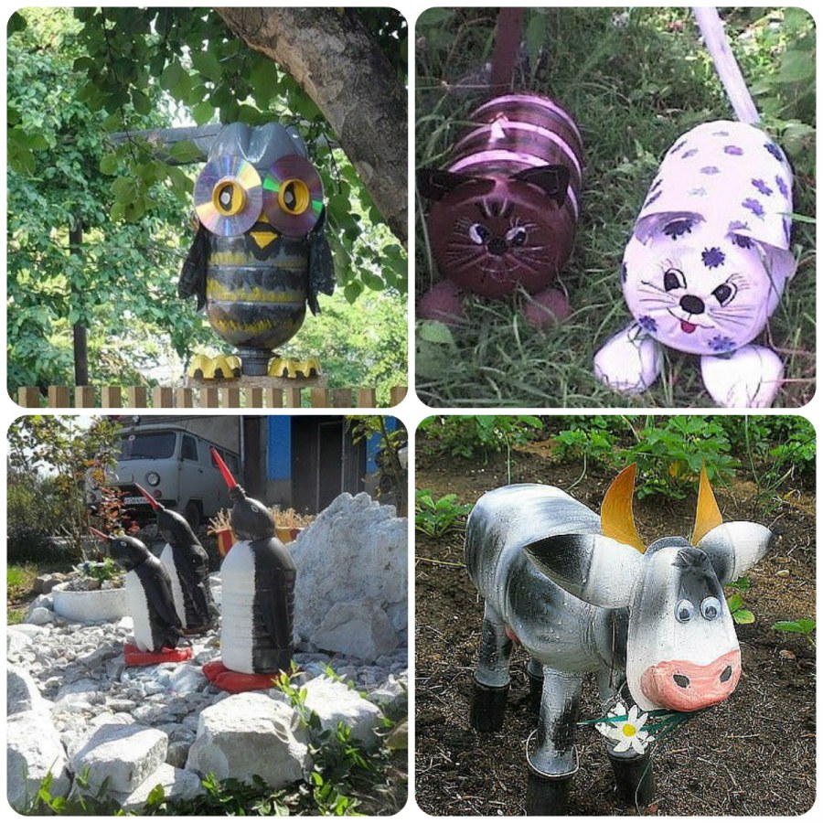 Поделки для сада и огорода своими руками