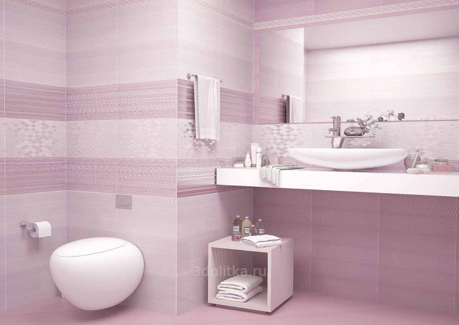 Керамическая плитка Лила Уралкерамика