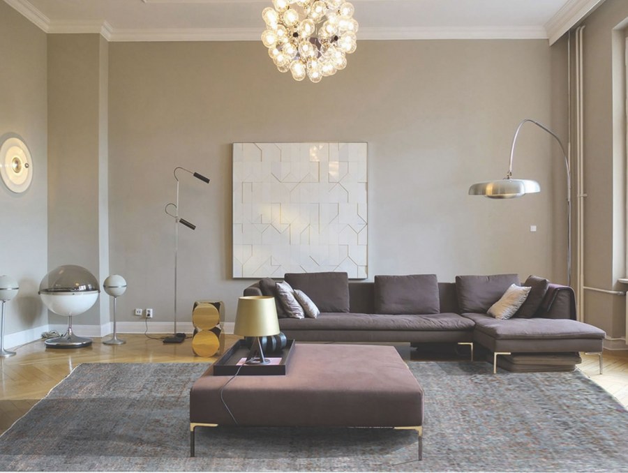 Цвет стен в гостиной