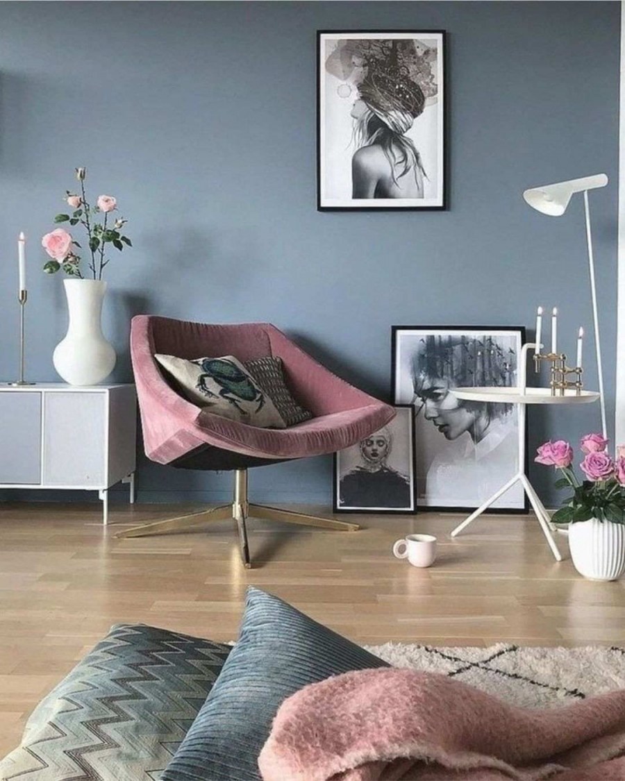 Модные цвета стен