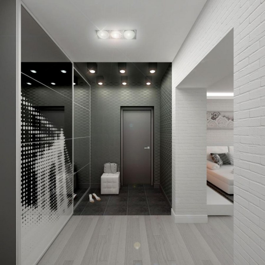 Прихожая белая Неоклассика