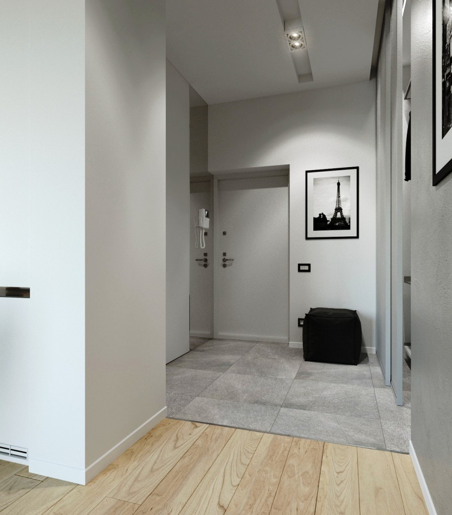 Маленькие прихожие в скандинавском стиле