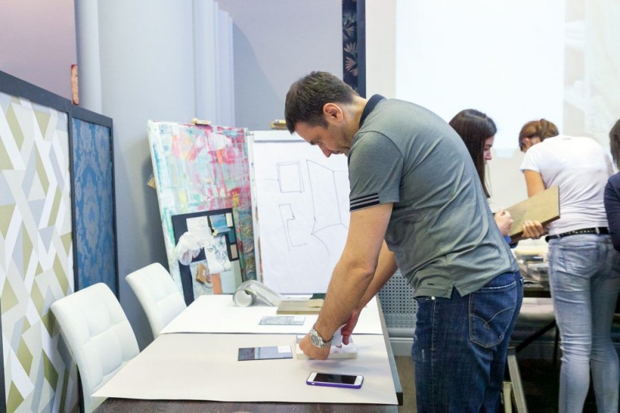 Классический интерьер салона красоты