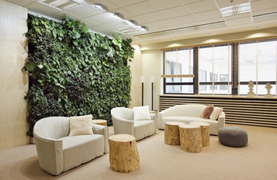 Отделка стен деревом