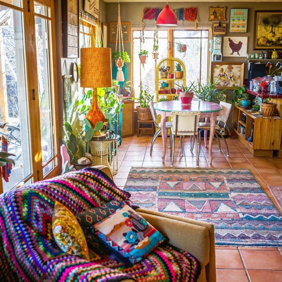 Дом в стиле бохо