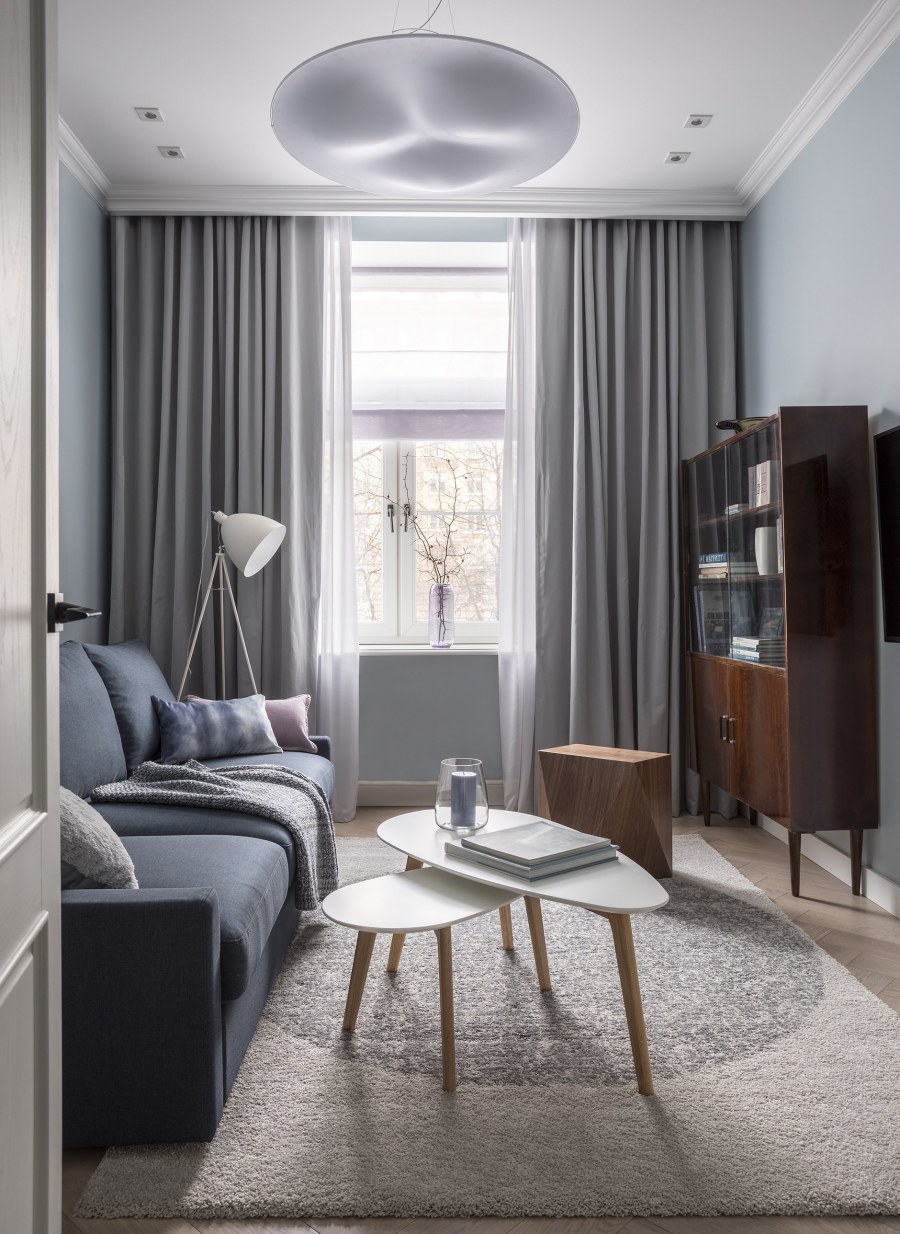 Гостиная-спальня 15м2 икея