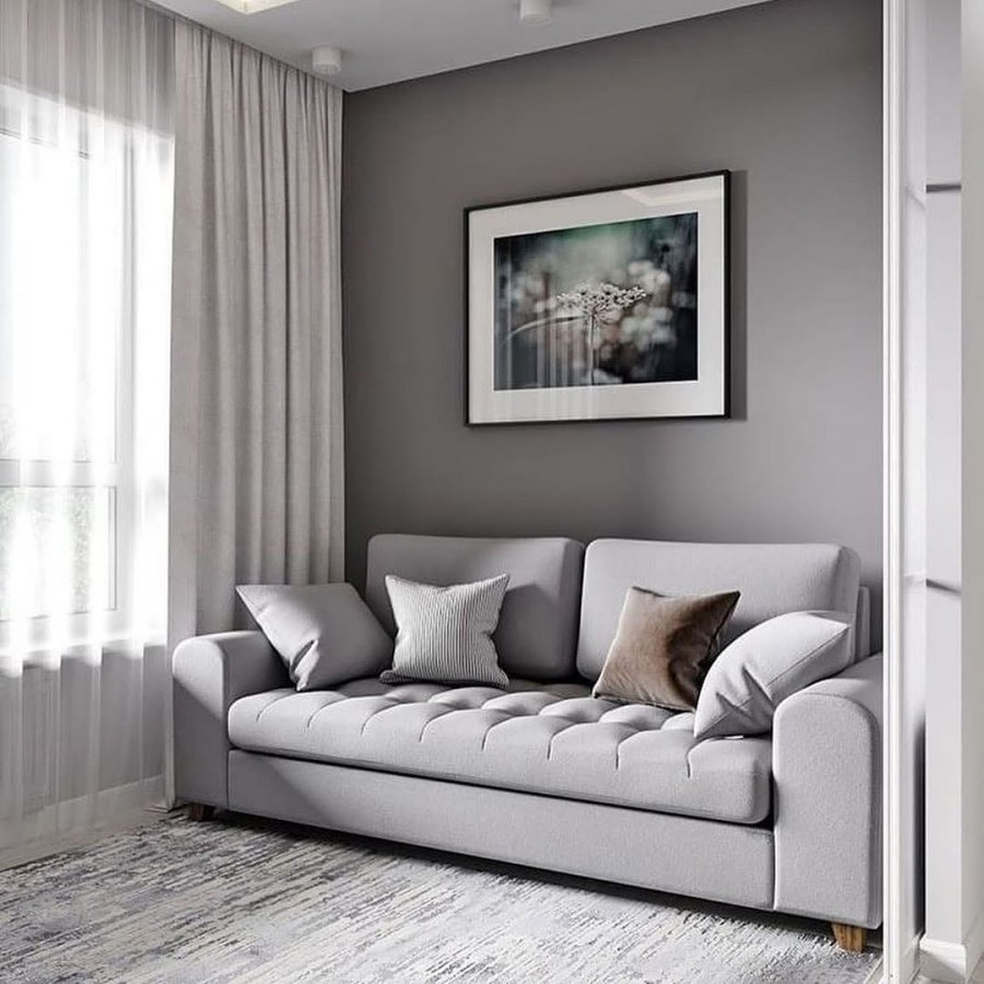 Гостиная-спальня 15м2 икея