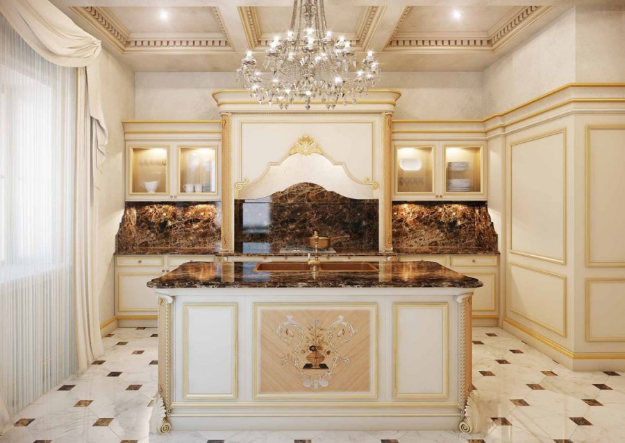 Роскошная кухня