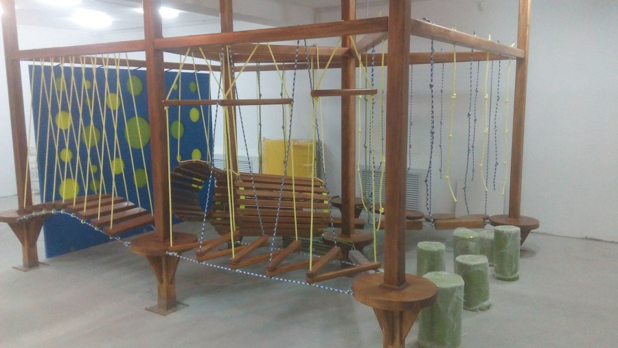 Веревочные лазалки для детей