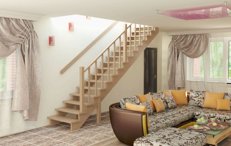 Лестница к-020у