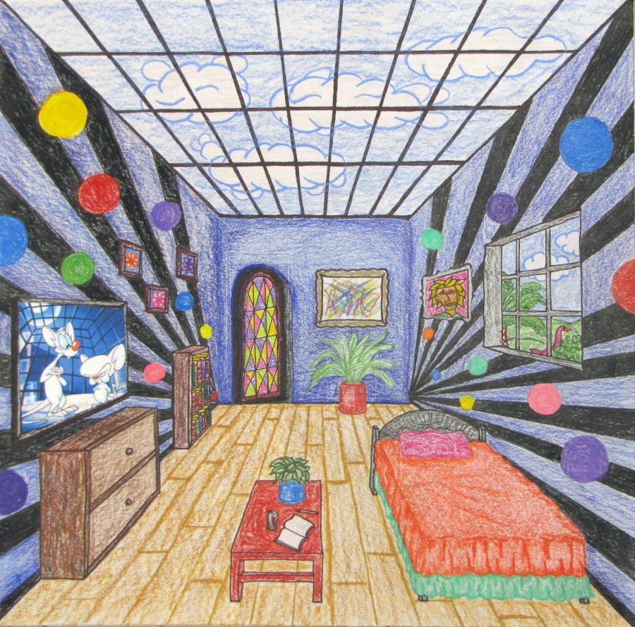 Рисование интерьера