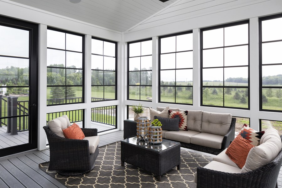 Застекленная терраса