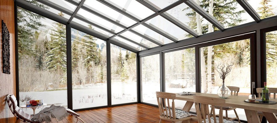 Застекленная веранда