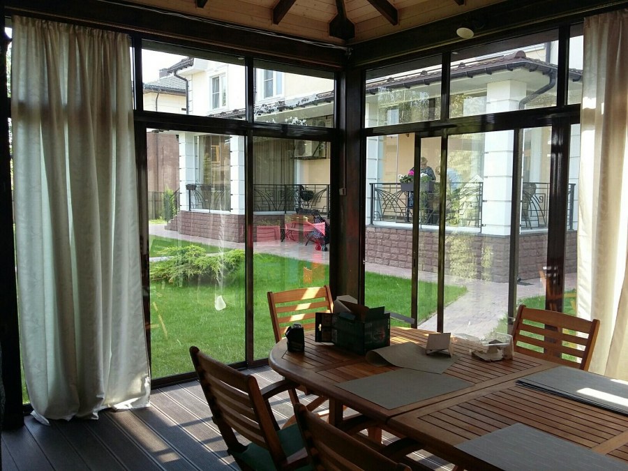 Отделка веранды