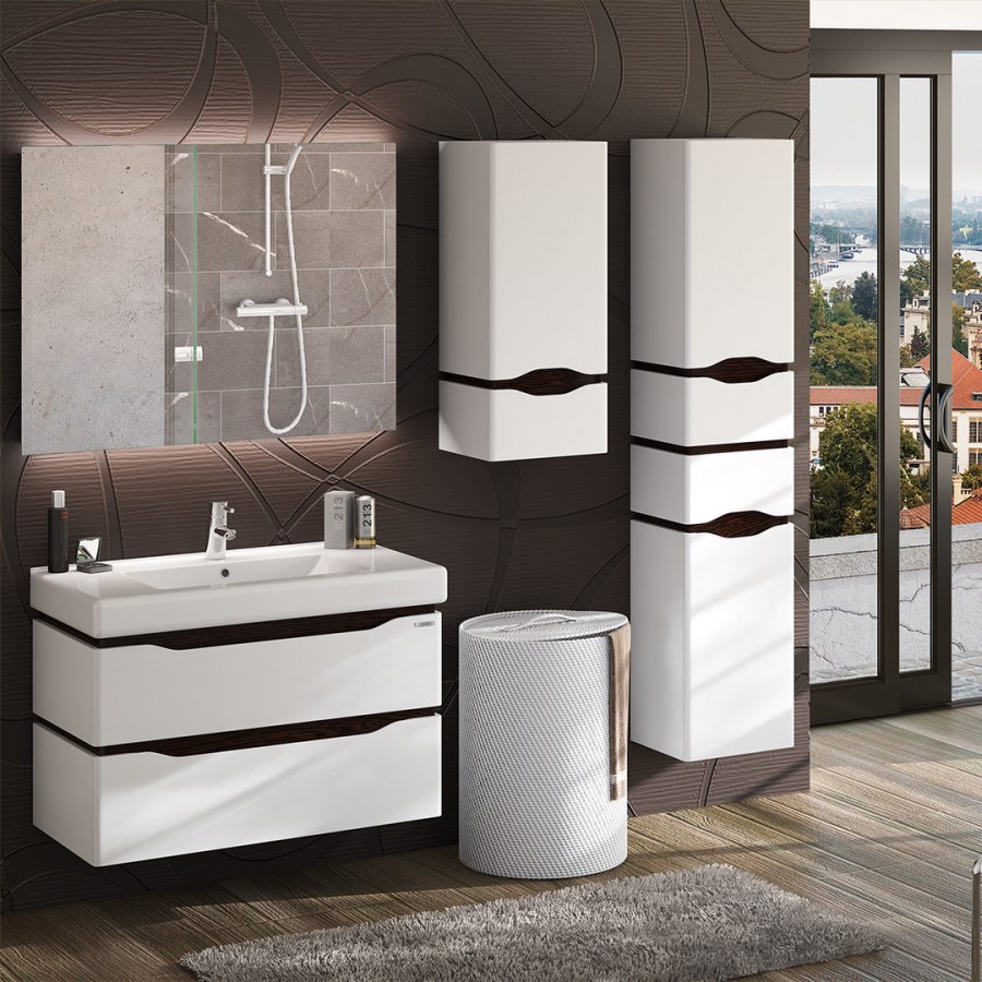 Sanwerk Alessa Air 90 тумба с раковиной