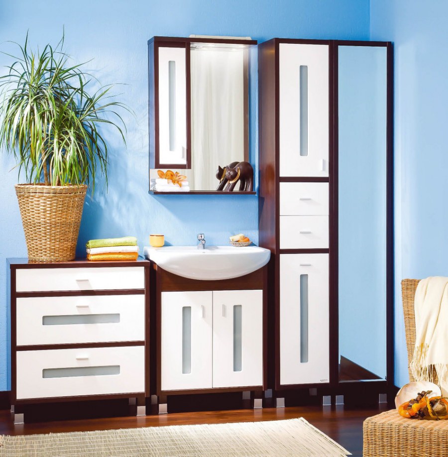 Мебель для ванной Бриклаер Бали 60