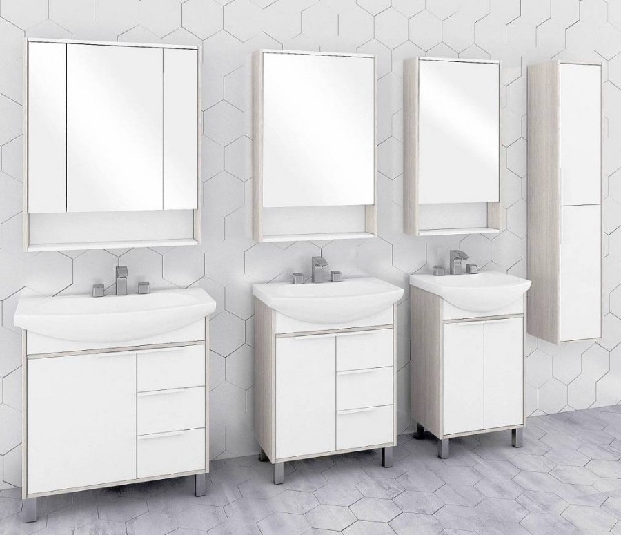 Акватон Рико 65 белый/ясень фабрик