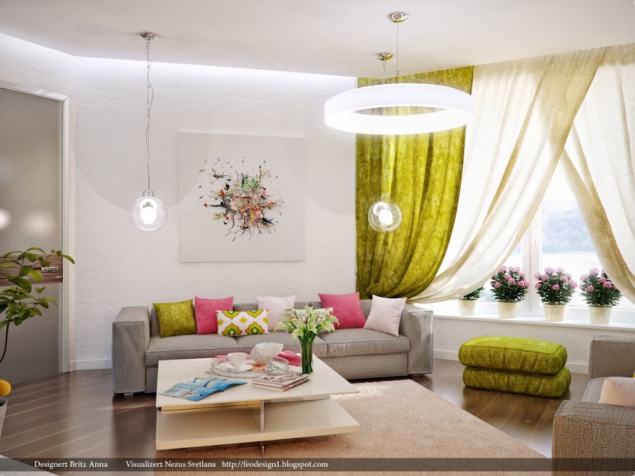 Гостиная по фен шуй