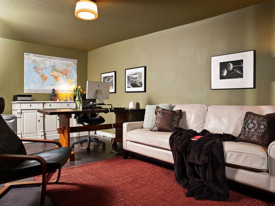 Цвет стен в кабинете