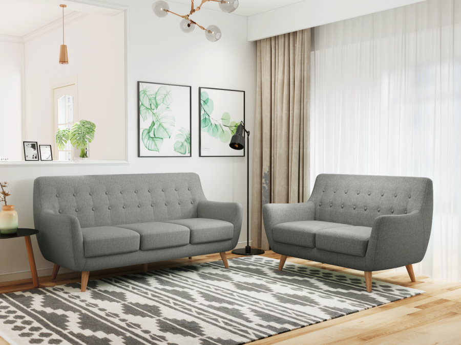 Диван Bradex Home Picasso двухместный горчичный /fr 0363