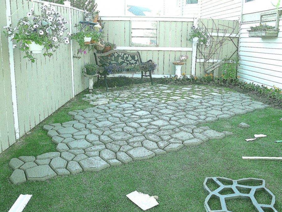 Дорожка во дворе своими руками