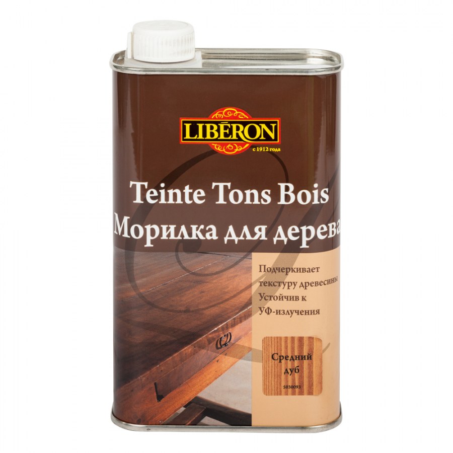 Морилка Liberon глянцевая 0,50 л дуб средний